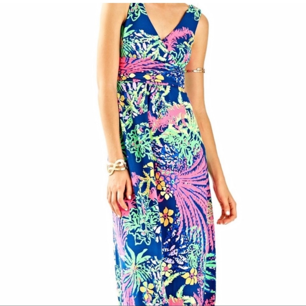 EUC Lilly Pulitzer Sloane Maxi Dress